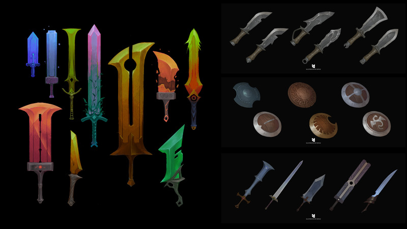Weapons and item design 