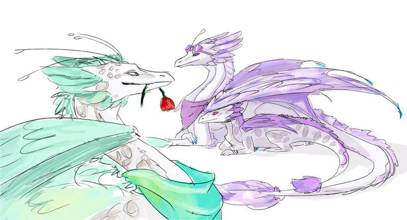 Sketchy Dragon Fullbody