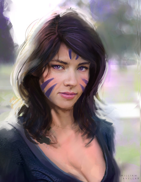 Digital Portrait Sketch
