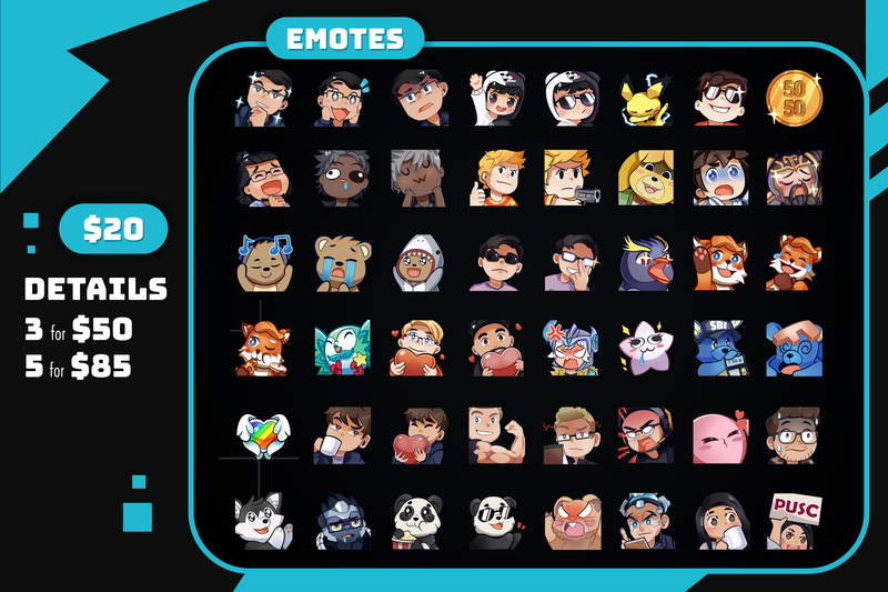 Twitch/Discord Emotes