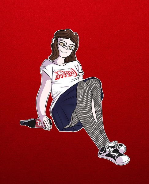 Colored Shaded Full Body