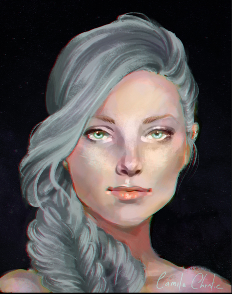 Colored Portrait