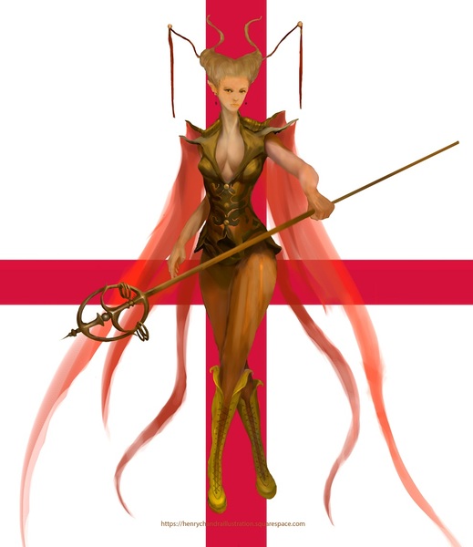 Character with no/simple background