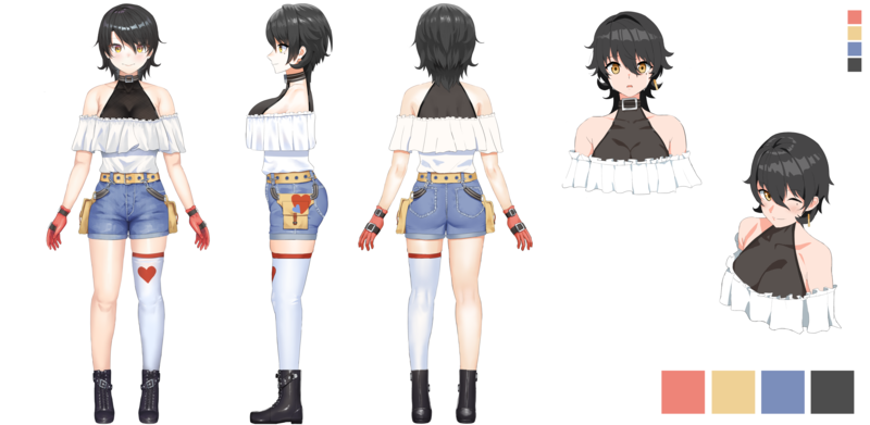 Character Sheet Full Body