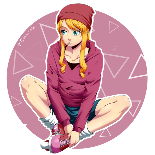 Colored Fullbody character illustration