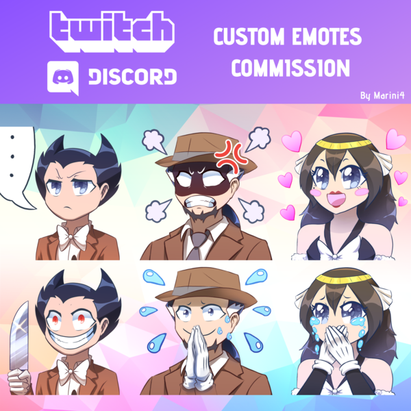Buy 5 free 1 SPECIAL Twitch Emotes