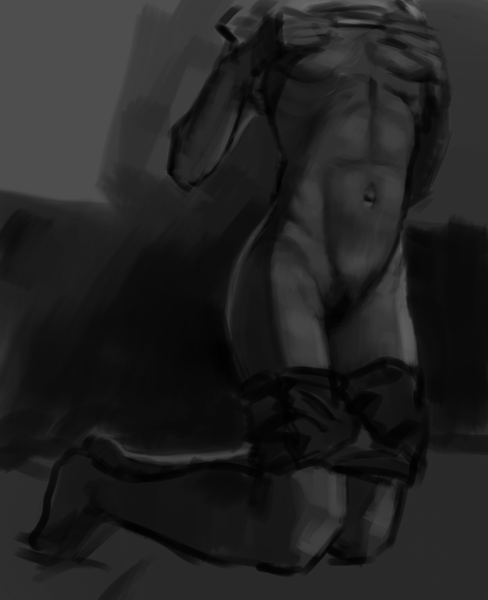 Sketch full body