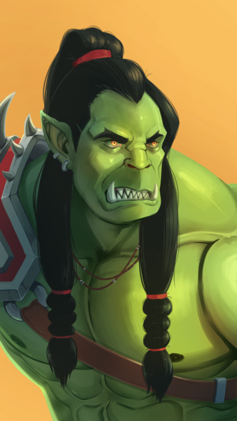 Bust Character Portrait: Orcs