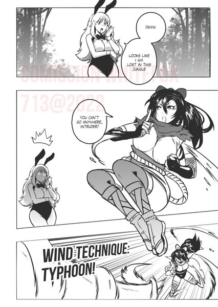 Comic / Manga Page - Black and White