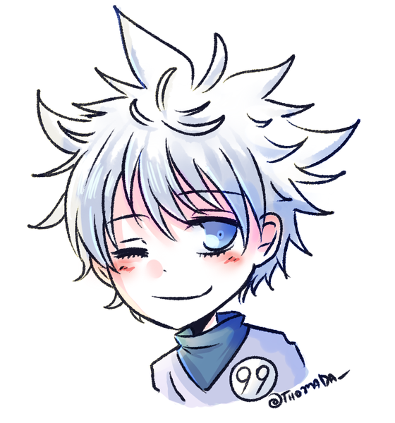 Colored Chibi Headshot