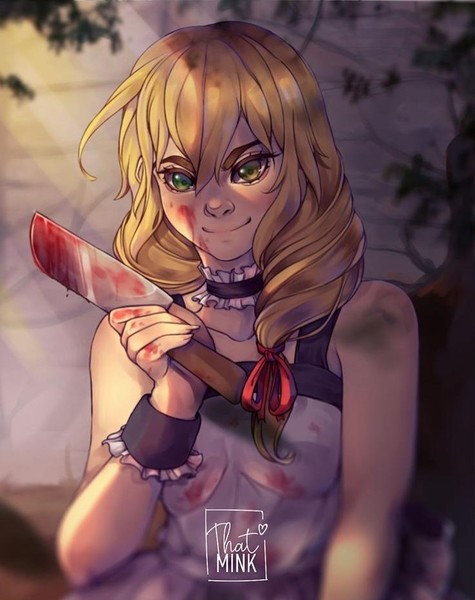 Digital Art Anime Half body