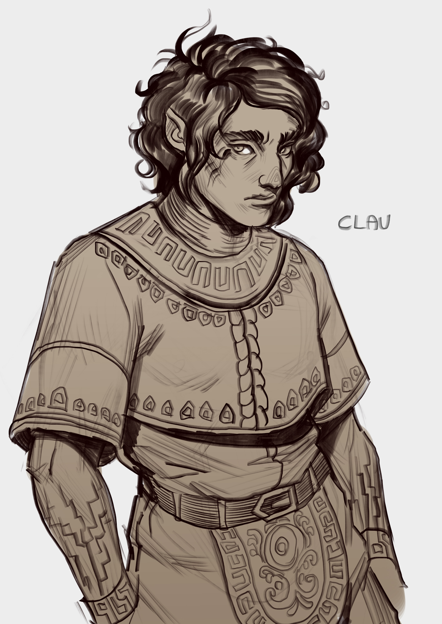 Character Sketch (bust) Artists&Clients