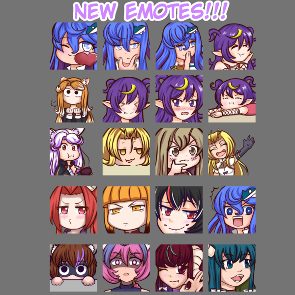 Emotes for Twitch/Discord 