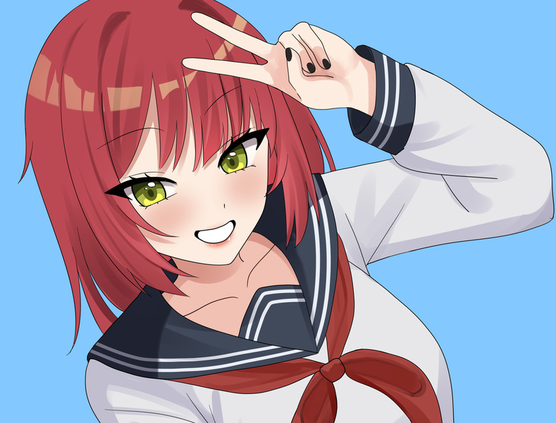 BUST UP ANIME STYLE