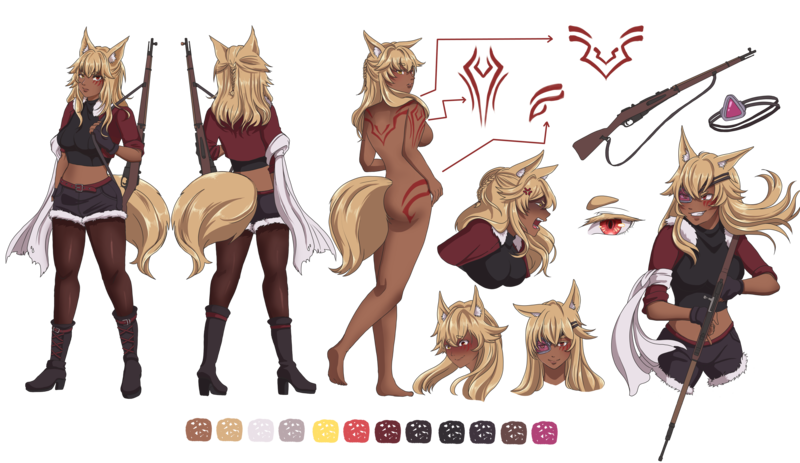 Character sheet fullcolor