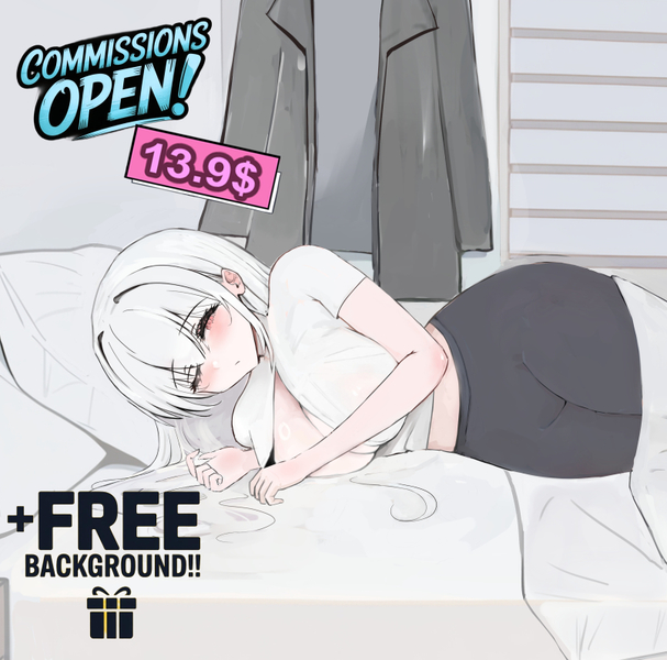 COMMISSIONS OPEN 3