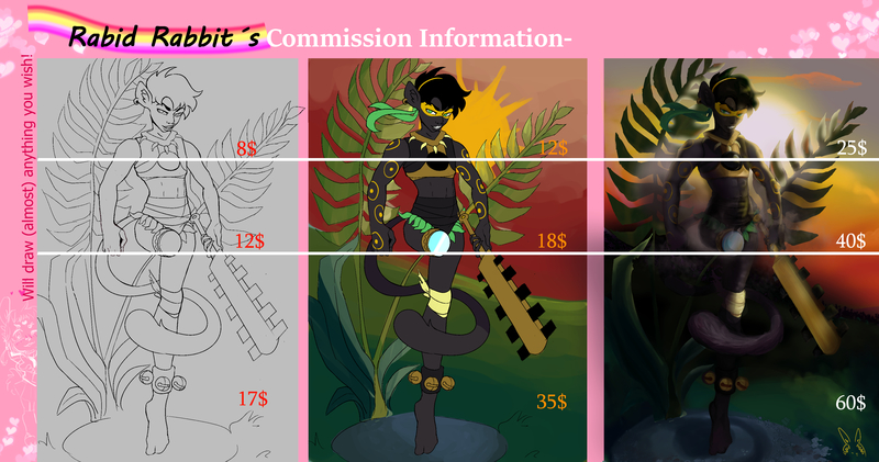 Character commissions open!